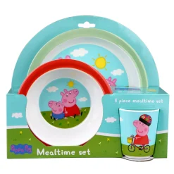 Barbo Toys Gurli Gris Melamin sæt med 3 dele- Service