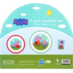 Barbo Toys Gurli Gris Melamin sæt med 3 dele- Service