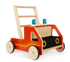 SMALL FOOT Gåvogn Brandbil- Gåvogne & Aktivitetsborde