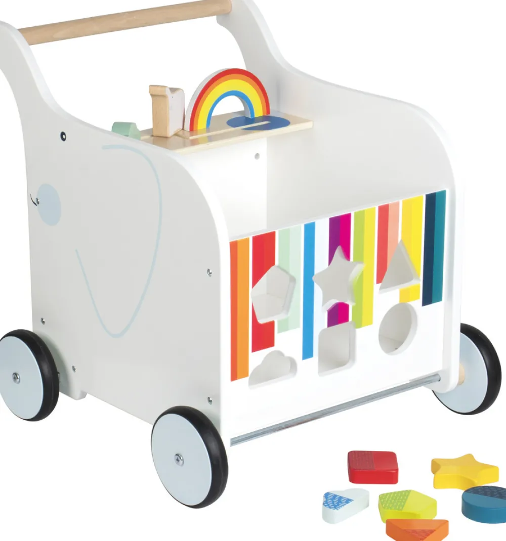 SMALL FOOT Gåvogn Elefant- Gåvogne & Aktivitetsborde