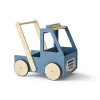 KIDSCONCEP Gåvogn, lastbil, blå- Store Byggesæt|Tumlemøbler