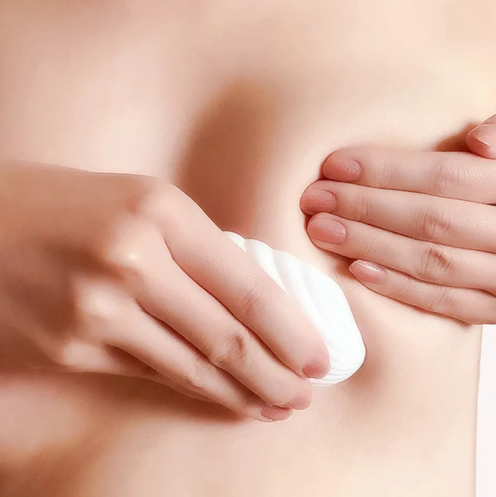 Haakaa brystmassager med vibrator "Muslingskallen"- Plejeartikler Til Mor