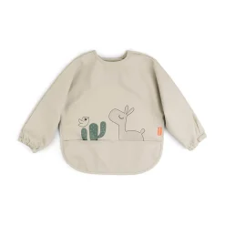 Done By Deer Hagesmæk m/ærmer og lomme - lalee sand- Hagesmække