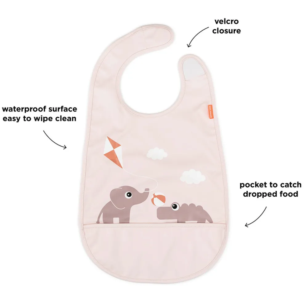 Done By Deer Hagesmæk m/Velcro Playground Pudder- Hagesmække