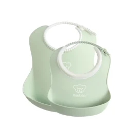 BabyBjörn Hagesmæksæt 2-pak - grøn- Hagesmække