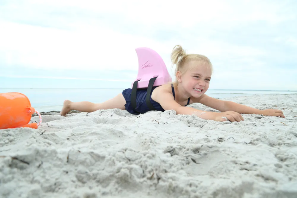 Swimfin Hajfinne - Lyserød- Svømmetilbehør