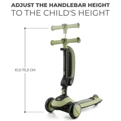 Kinderkraft Halley - grassland green- Løbehjul & Rulleskøjter