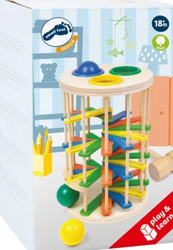 SMALL FOOT Hammer Tårn - Vindeltrappe- Trælegetøj