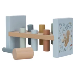 Little Dutch Hammerbræt - Forest Friends- Aktivitetslegetøj|Trælegetøj