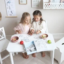 Cam Cam Copenhagen Harlequin Børnebord - white-Børn Børneborde & Stole