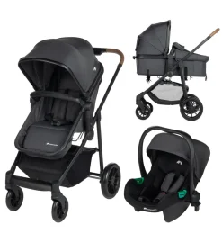 Bebeconfort Haze trio - Mineral graphite- Kombivognspakker