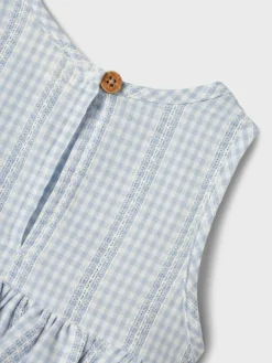 Lil' Atelier Hazelle sommerdragt uden ærmer - ZEN BLUE- Shortssæt