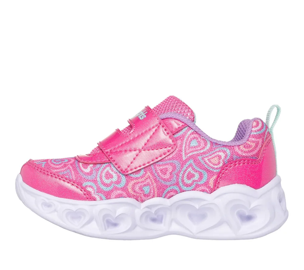 SKECHERS Heart lights boogie land - HPMT- Sneakers Med Blink|Sneakers Med Lys