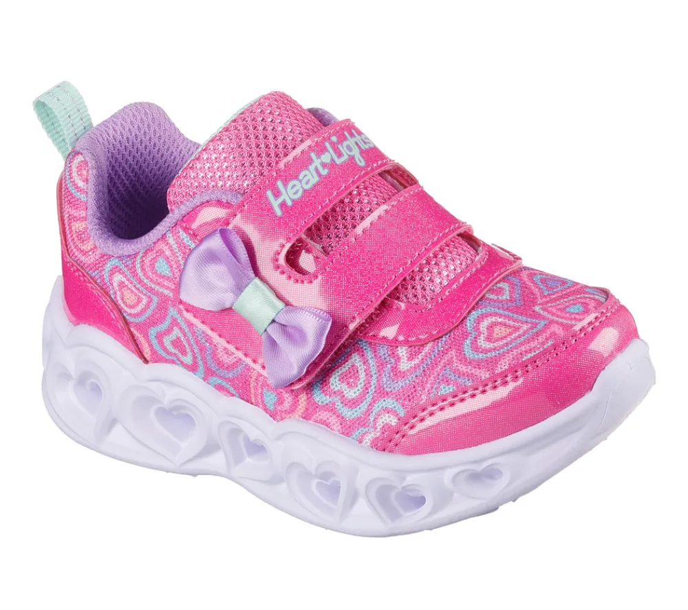 SKECHERS Heart lights boogie land - HPMT- Sneakers Med Blink|Sneakers Med Lys