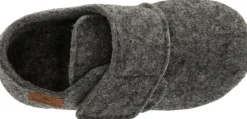 MOLS Heiris hjemmesko - Dark Grey Melange- Uld Hjemmesko|Hjemmesko