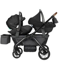 Bebeconfort Helios - Mineral graphite- Søskende/Tvillingevogne