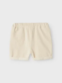 Lil' Atelier Henrik shorts - IRISHCREAM- Shorts