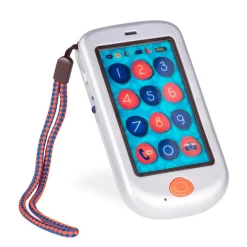 B Toys Hi Phone Metallic, Sølv- Legetelefoner & -Tablets