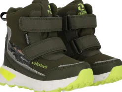 ZIG ZAG Hidol støvle WP / M Lys - Olive Night- Vinterstøvler|Sneakers Med Blink