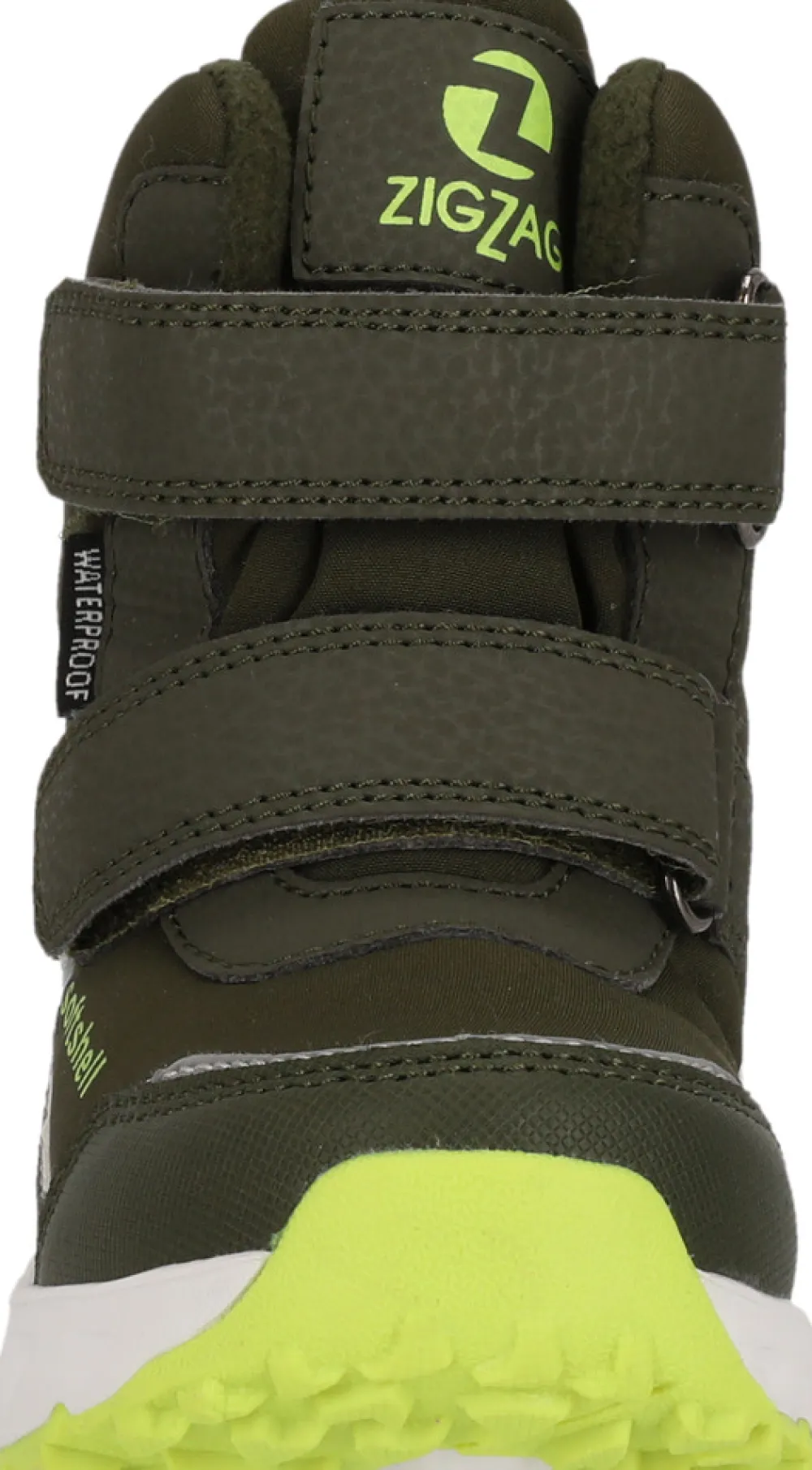 ZIG ZAG Hidol støvle WP / M Lys - Olive Night- Vinterstøvler|Sneakers Med Blink