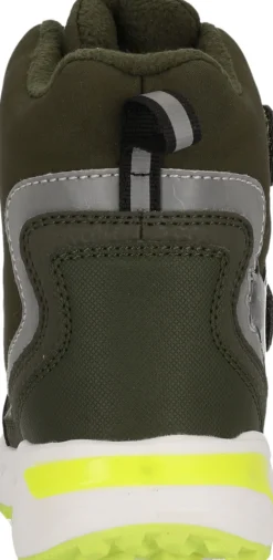 ZIG ZAG Hidol støvle WP / M Lys - Olive Night- Vinterstøvler|Sneakers Med Blink