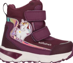 ZIG ZAG Hidol støvle WP / M Lys - Purple Pennant- Vinterstøvler|Sneakers Med Blink