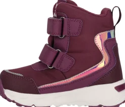 ZIG ZAG Hidol støvle WP / M Lys - Purple Pennant- Vinterstøvler|Sneakers Med Blink