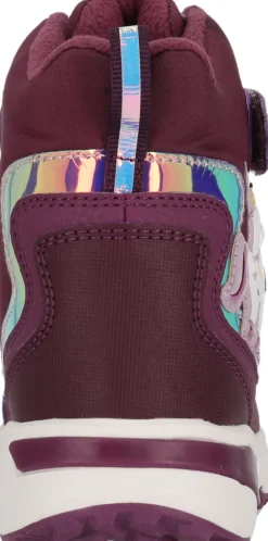 ZIG ZAG Hidol støvle WP / M Lys - Purple Pennant- Vinterstøvler|Sneakers Med Blink