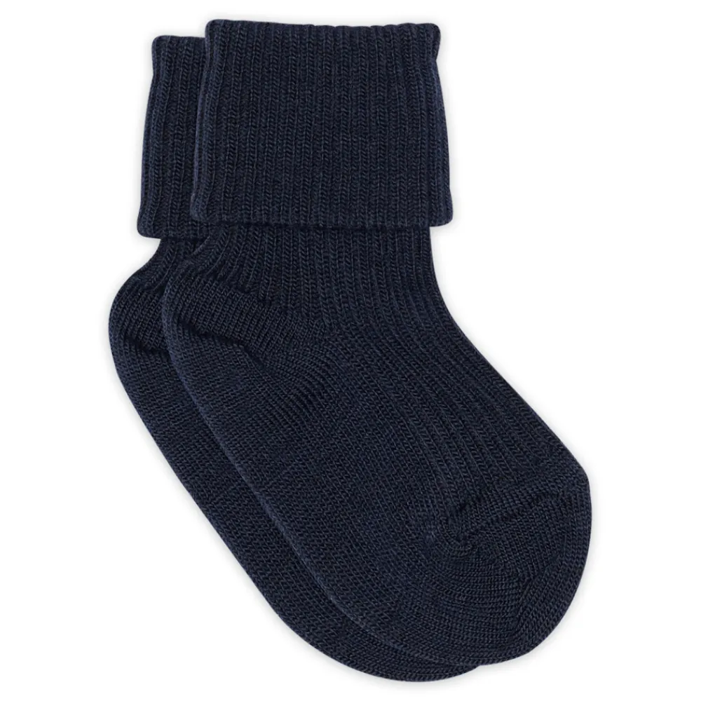MP Denmark Hilde baby strømper - Navy- Strømper|Uldstrømper & Uldstrømpebukser