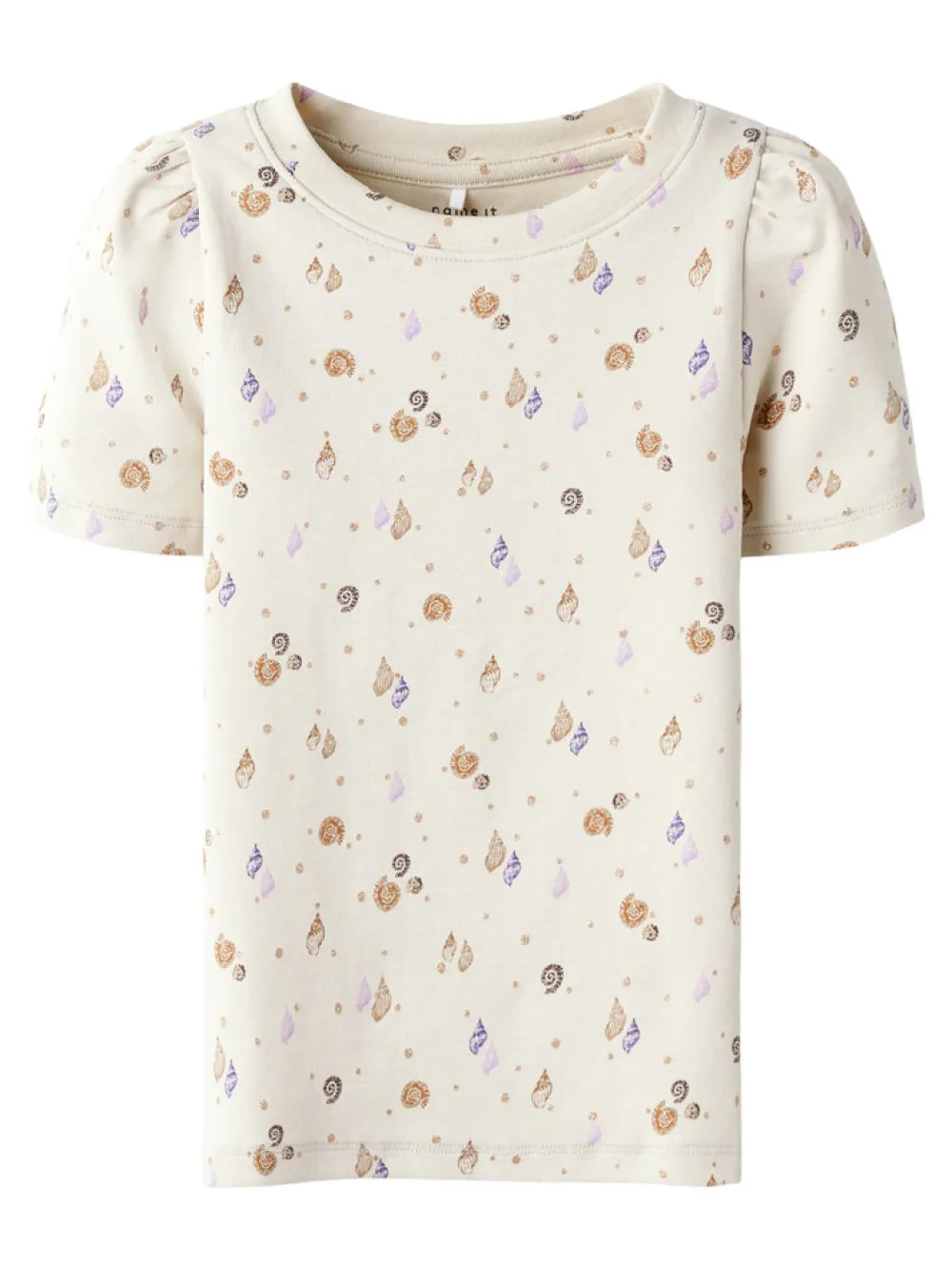 NAME IT Hiline Bluse - SANDSHELL- Bluser