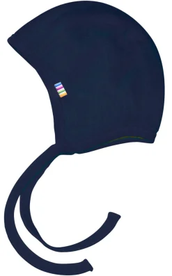 Joha Hjelm, Dobbelt Lag - Navy- Babyhjelme|Uldhuer, Uldvanter & Uldfutter
