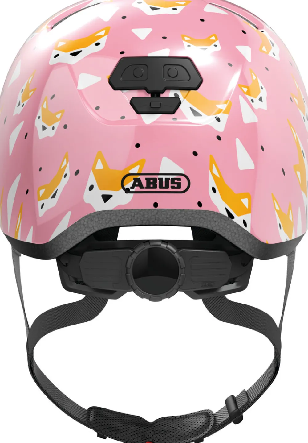 Abus Hjelm Skurb Kid, rose foxes, M- Cykelhjelme & Tilbehør|Cykelstole & Hjelme