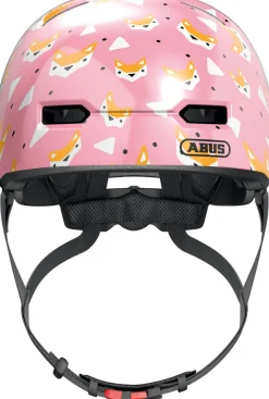 Abus Hjelm Skurb Kid, rose foxes, S- Cykelhjelme & Tilbehør|Cykelstole & Hjelme