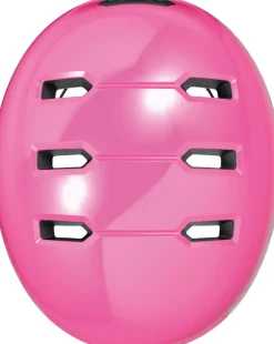 Abus Hjelm Skurb Kid, shiny pink*, M- Cykelhjelme & Tilbehør|Cykelstole & Hjelme