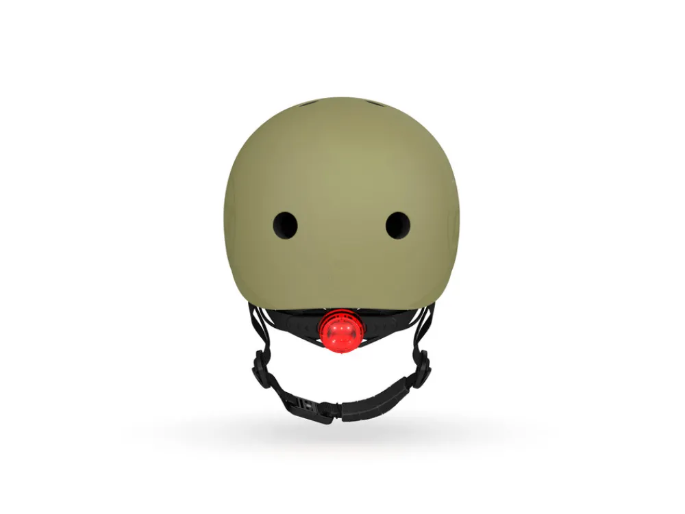 SCOOTRIDE Hjelm S-M Olive- Cykelhjelme & Tilbehør