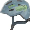 Abus Hjelm Smiley 3.0, blue croco, S- Cykelhjelme & Tilbehør|Cykelstole & Hjelme