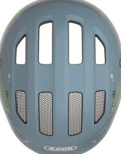 Abus Hjelm Smiley 3.0, blue croco, S- Cykelhjelme & Tilbehør|Cykelstole & Hjelme