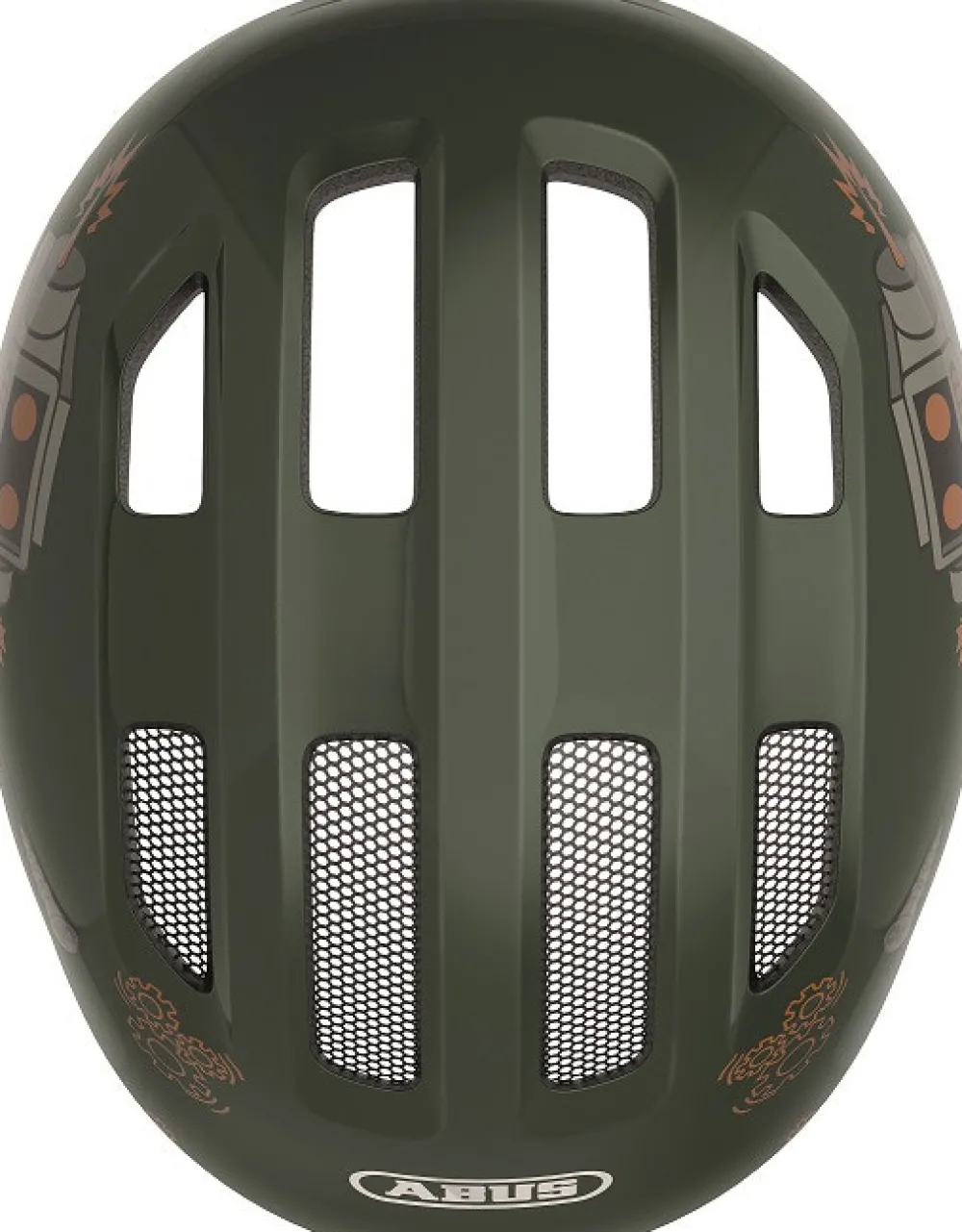 Abus Hjelm Smiley 3.0, green robo, M- Cykelhjelme & Tilbehør|Cykelstole & Hjelme