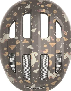 Abus Hjelm Smiley 3.0, grey horse, S- Cykelhjelme & Tilbehør|Cykelstole & Hjelme