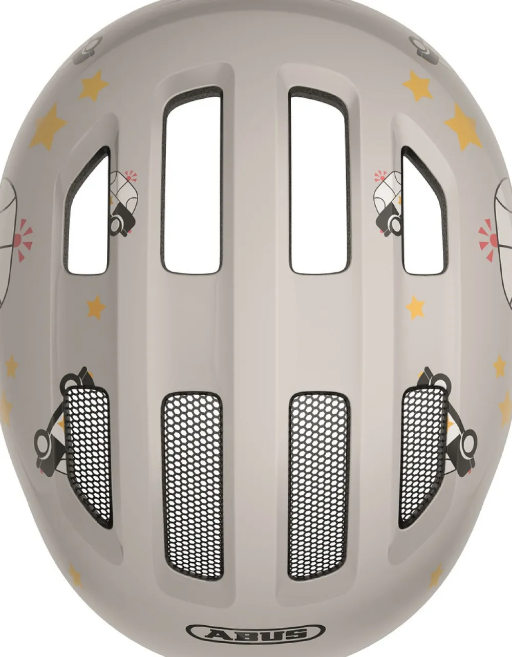 Abus Hjelm Smiley 3.0, grey police, M- Cykelhjelme & Tilbehør|Cykelstole & Hjelme