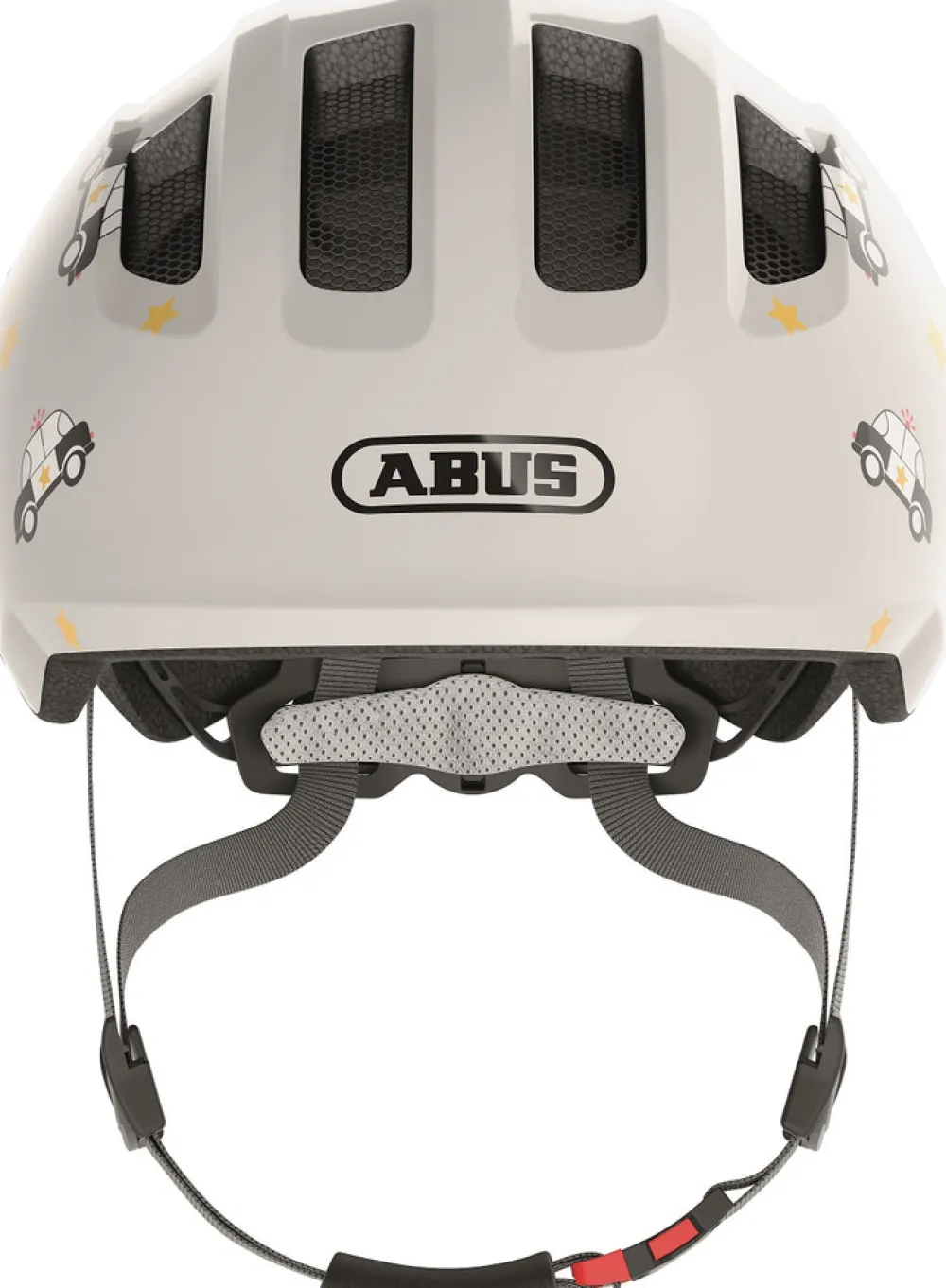 Abus Hjelm Smiley 3.0, grey police, S- Cykelhjelme & Tilbehør|Cykelstole & Hjelme