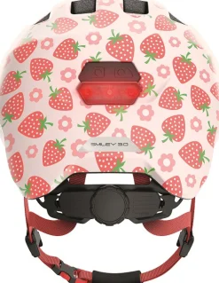 Abus Hjelm Smiley 3.0 LED, rose strawberry*, M- Cykelhjelme & Tilbehør|Cykelstole & Hjelme