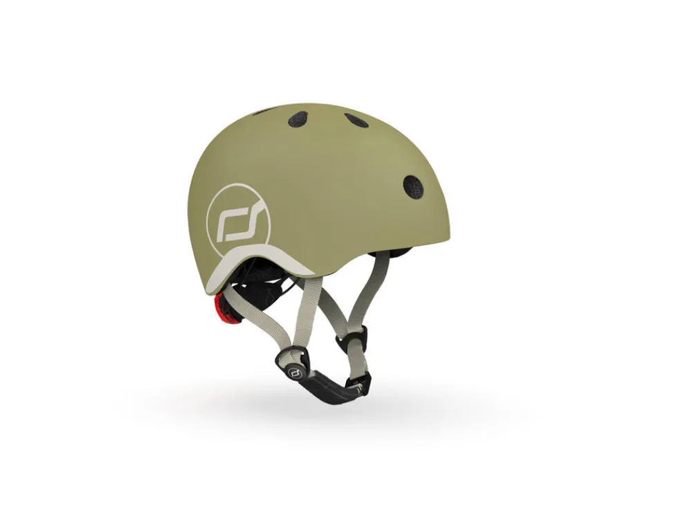 Scoot and Ride Hjelm XXS-S Olive- Cykelhjelme & Tilbehør