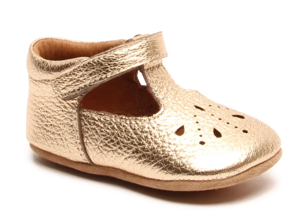 Bisgaard Hjemmesko, Bloom - 02 Gold- Sandaler Med Blink|Hjemmesko