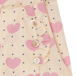 Copenhagen Colors Hjerte shorts m. flæse lomme - HEART AOP- Shorts