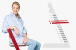 Tripp Trapp® Højstol bøg inkl. newborn sæt - whitewash-Børn Højstole Med Tilbehør