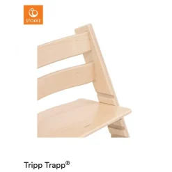 Tripp Trapp® Højstol bøg inkl. newborn sæt - natural-Børn Højstole Med Tilbehør