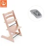 Tripp Trapp® Højstol bøg inkl. newborn sæt - serene pink-Børn Højstole Med Tilbehør