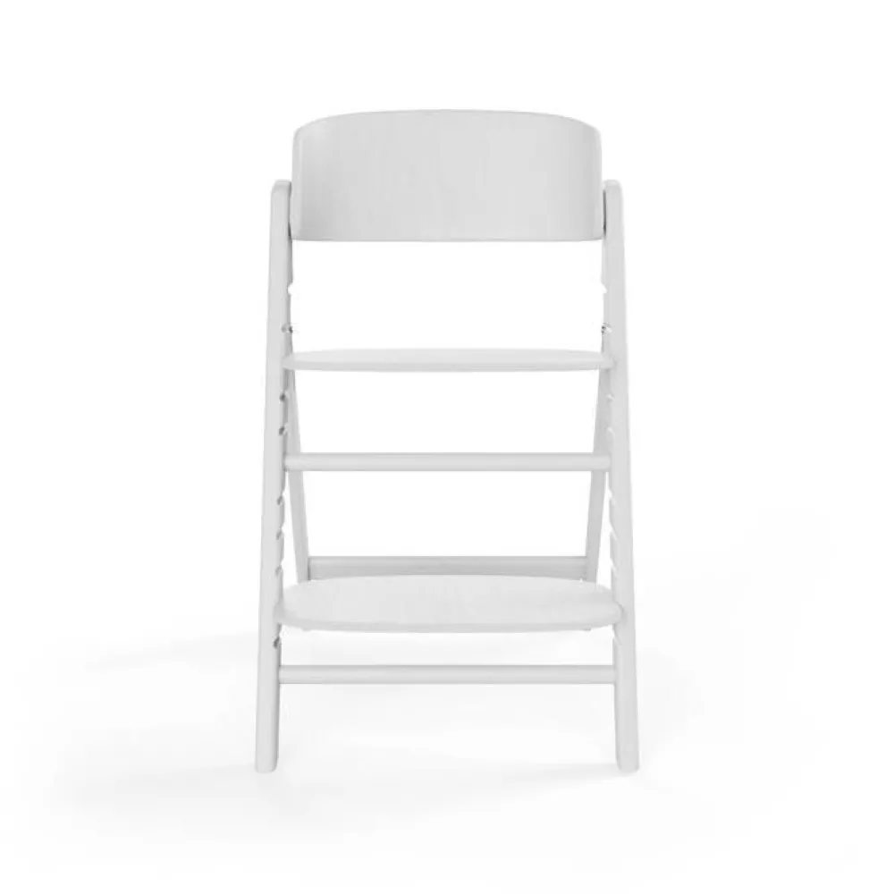 Cybex Højstol, Click&fold All White-Børn Højstole Uden Tilbehør