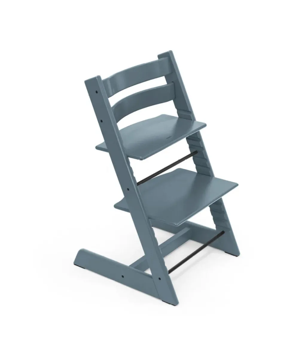 Tripp Trapp® Højstol inkl. babysæt - fjord blå-Børn Højstole Med Tilbehør